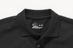 Raku Polo Shirt - Half Sleeve in Black